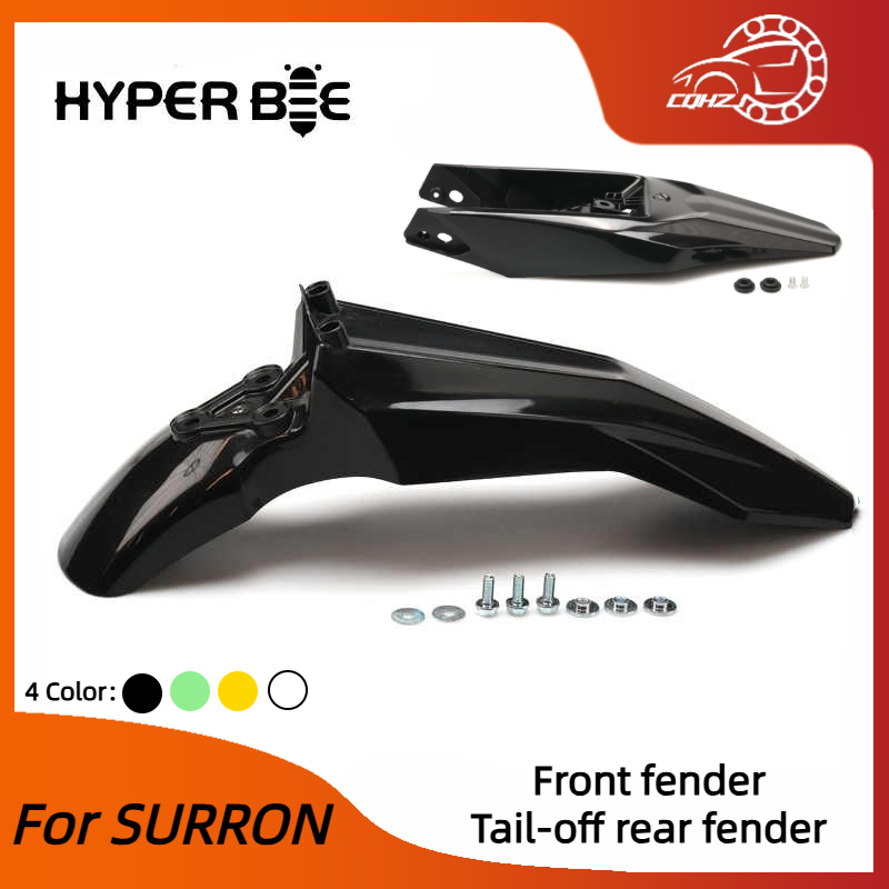 CQHZJ Hyper Bee OEM Original Accessories Rear Mudguard Front Rear Mudguard For SURRON Hyper Bee Children's Electric Dirt Bike