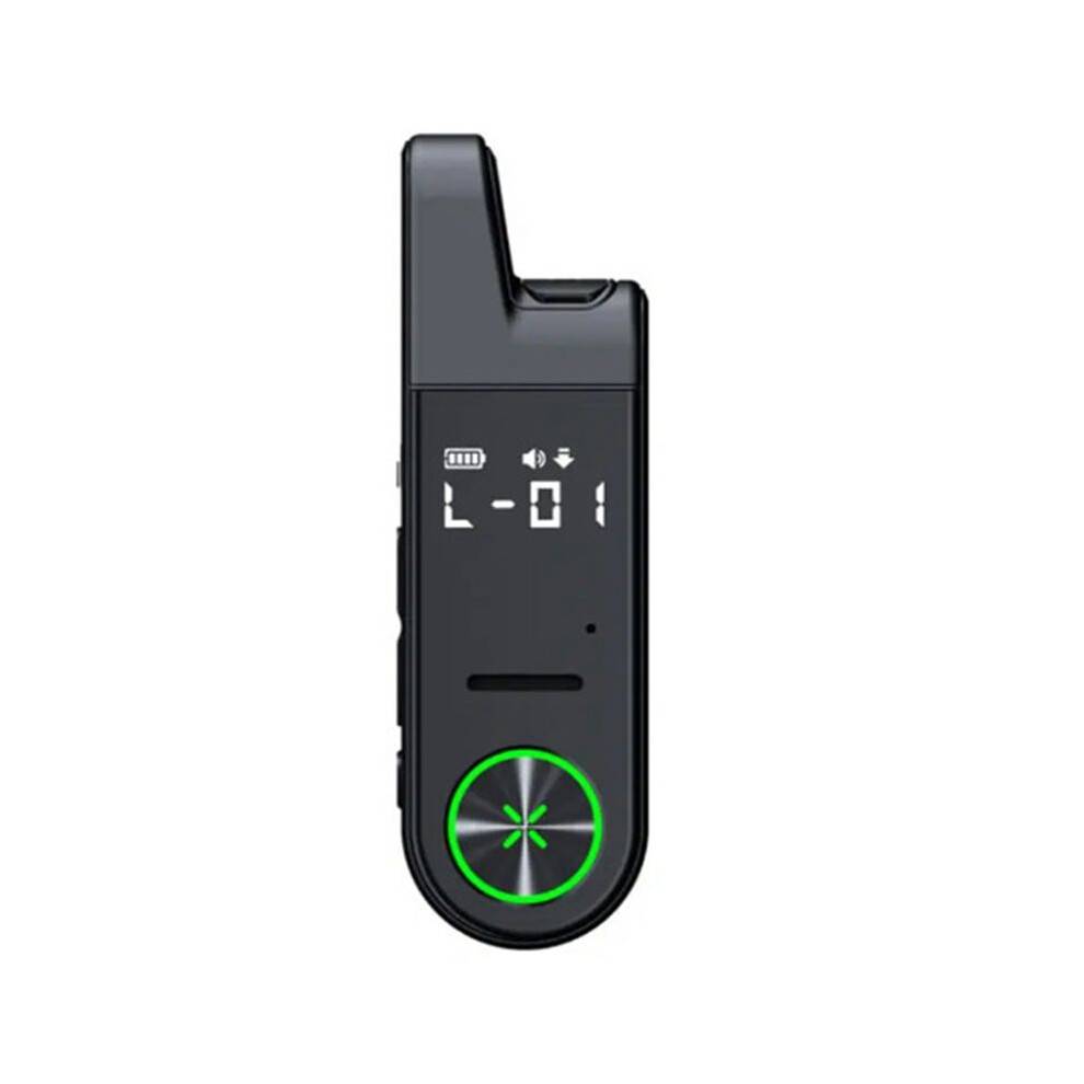 48g Ultra-Thin Walkie Talkie Type C Fast Charging Analog UHF Radio with Display for Beauty Salon Book Store