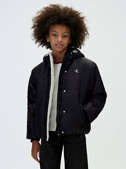 Calvin Klein  Kids Teddy Lined Puffer Coat