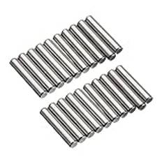 Niniang 20 stycken spindel 3 x 17 mm PN002 för JLB Racing Cheetah 11101 21101 J3 hastighet 1/10 RC bildelstillbehör