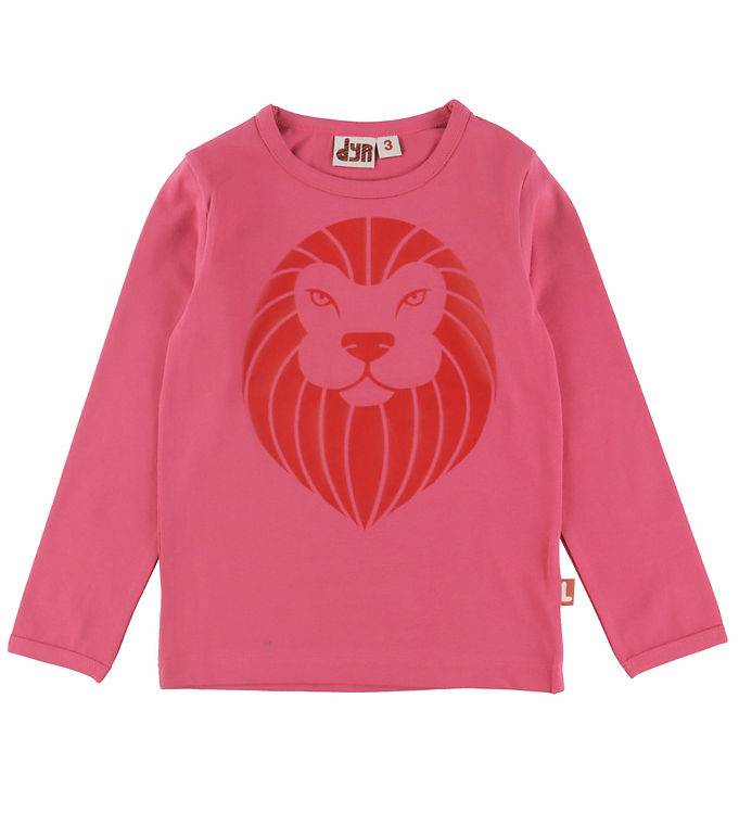 DYR-Cph Bluse - DyrRoar - Raspberry Sorbet Loeve - DYR-Cph - 2 år (92) - Bluse