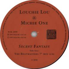 Louchie Lou & Michie One Secret Fantasy 1995 UK 7" vinyl WOK2050