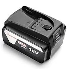 ZEYXINH Reservbatteri för Bosch batteri, 5.0Ah batteri för Bosch 18V PBA PSB PSR, Gloria 18V batteri, Gardena 18V batteri, kompatibel med Bosch/Gloria/Gardena 18V-system