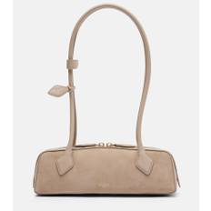 AlaÃ¯a Le Teckel Small suede shoulder bag