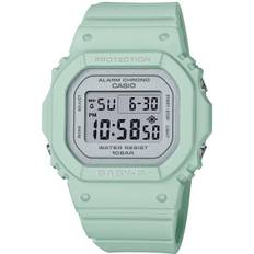 CASIO Women's Baby-G BGD-565SC-3JF [BABY-G Flower Color Model] Square Watch Green Resin Digital