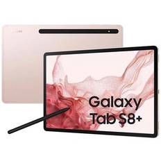 Samsung Galaxy Tab S8+ WiFi X800 - 12.4" 128GB Lyserød