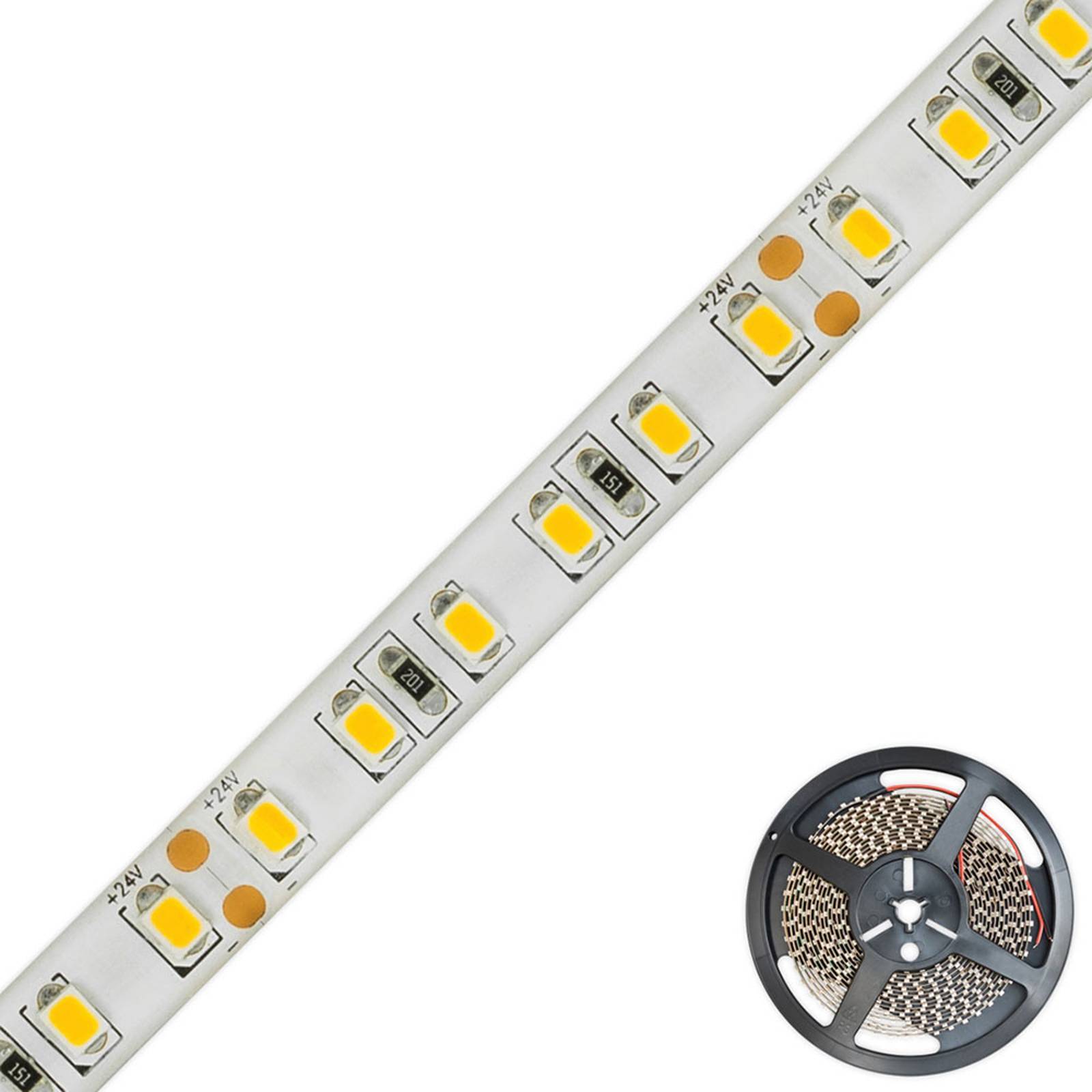 EVN STR5424 LED-list IP54 5m 72W 3.000K STR5024, dimbar, Syntetmaterial