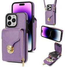 iPhone 16 Pro Max Skal med Väska - Lila