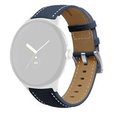 Læder Rem til Google Pixel Watch 2/3 41mm - Blå