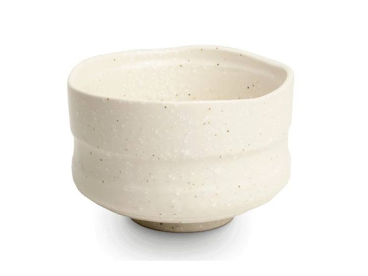 Matcha Bowl White Japansk Matcha Skål Ø9,5 cm - Kopper, krus & Sakesæt