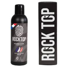 ROCK TOP Flytande krita - Liquid Chalk - 200 ml - Alla sporter - Tillverkad i Frankrike - Bästa greppet - Flytande krita - Inomhusklättring - Street Workout - Tyngdlyftning - Crossfit - Gymnastik - Tennis - Padel Tennis