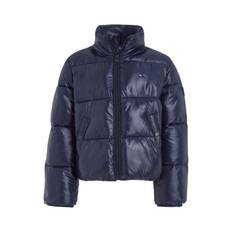 Tommy Hilfiger Glossy Puffer Jacket Juniors - Marineblå DW5