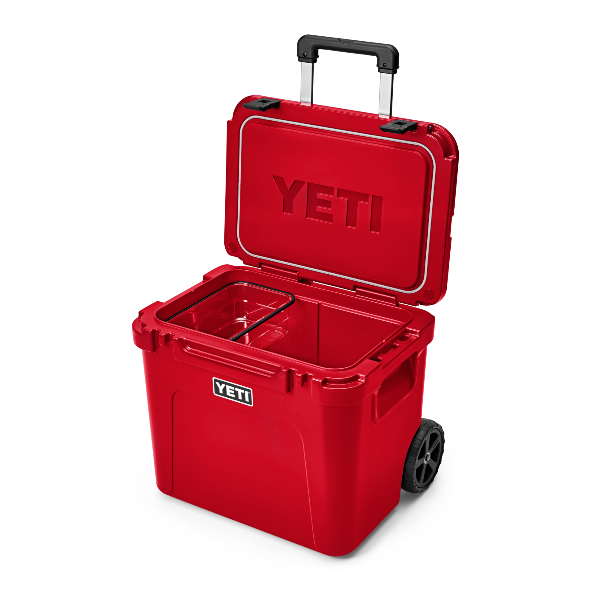 Roadie® 60 Wheeled Cooler Cool Box with Wheels (large) - Rescue Red (Red)
