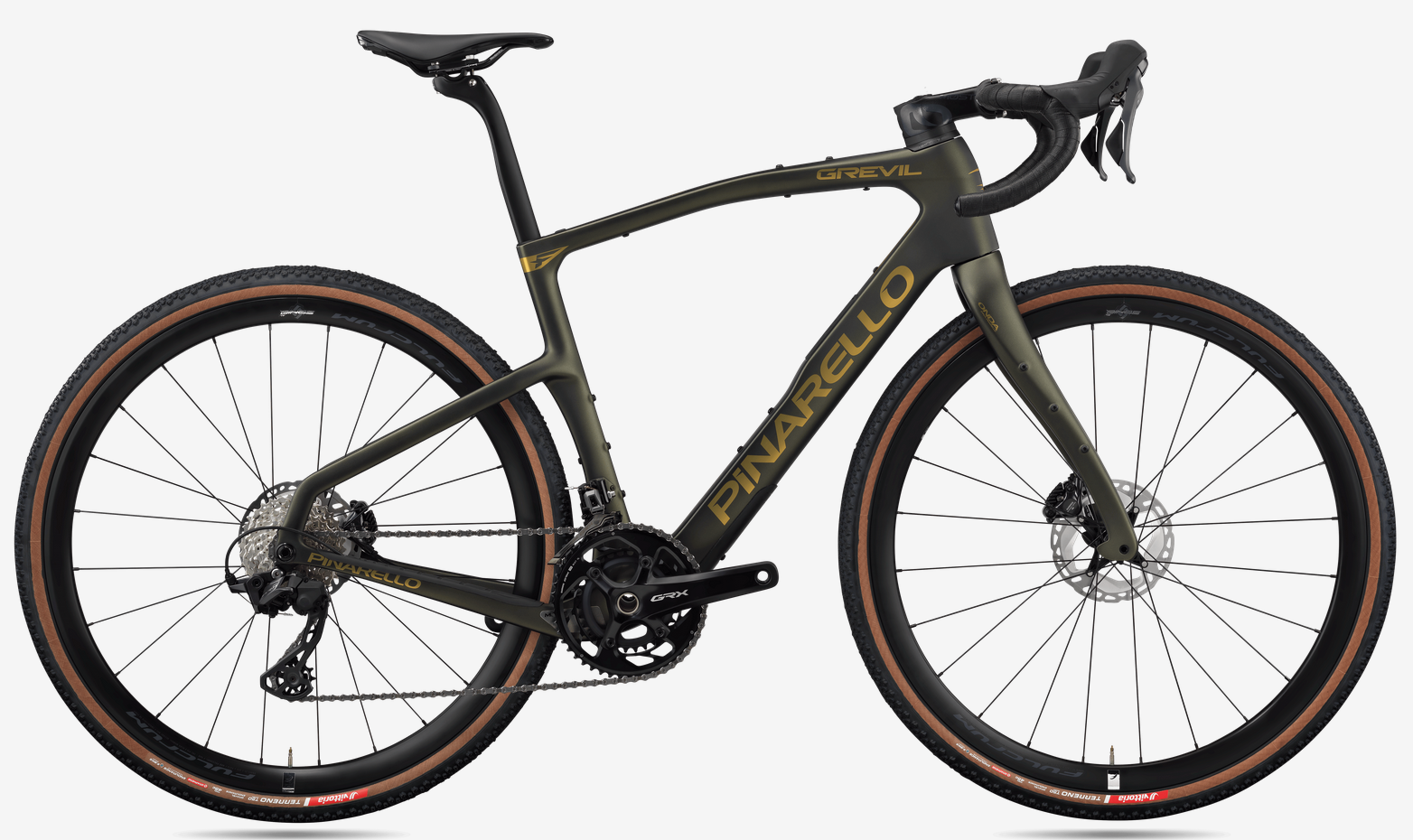 Pinarello Grevil F3 2026 - SRAM APEX XPLR 1x12sp - FULCRUM SONIQ AL - 008 / 53 / etna black (53)