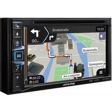 Alpine INE-W611D Autoradio med CD/DVD, Navigation, DAB+, Apple CarPlay og Android Auto