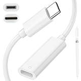 Laddningsadapterkabel för Apple Pencil 1 st gen,USB C-kabel till apple pencil adapter typ C-kabel till iPencil adapter USB C-kontakt till Lightning för Apple Pencil 1 iPad 11 10, Bluetooth-parkoppling