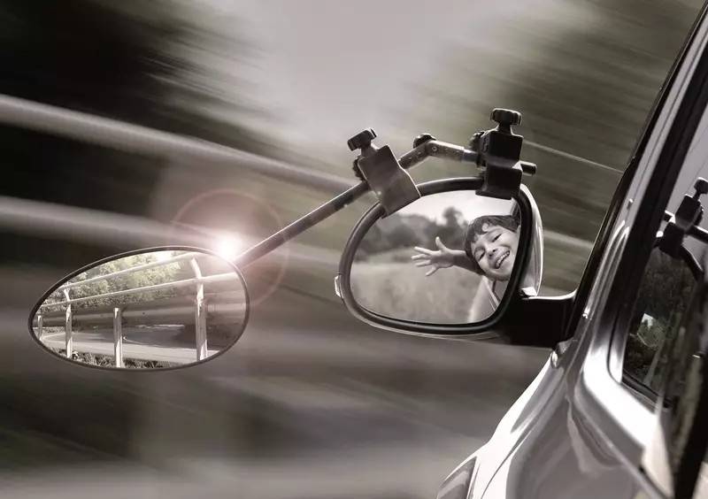 Backspegel Speed fix Clip-on Convex, par