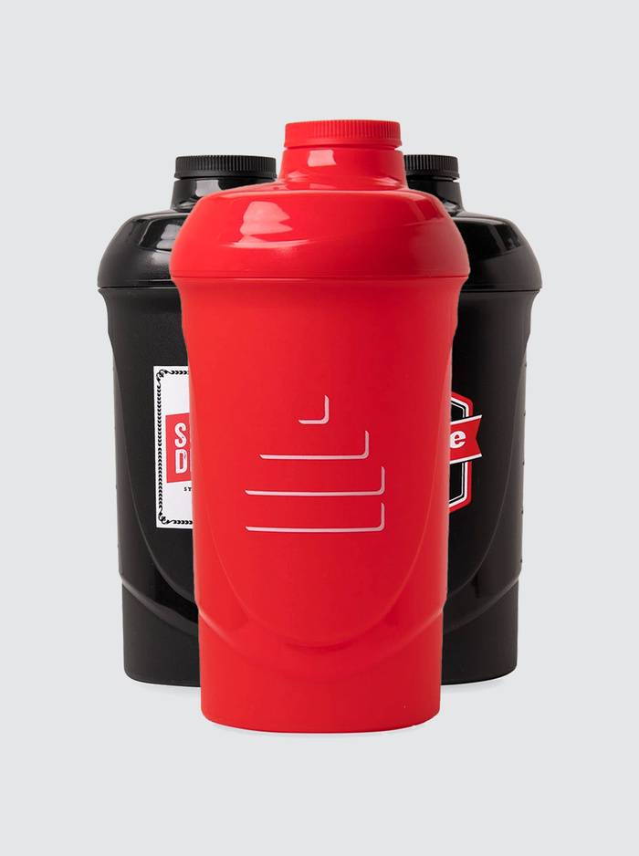 Tyngre Protein Shaker Mix&Match/Paketpris 3-pack, Träningstillbehör