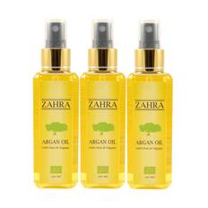 Zahra Argan Olie 3 x 100 ml – 100% ren og økologisk