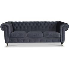 Sheffield Chesterfield 3-pers. Sofa - (Valgfri polstring)