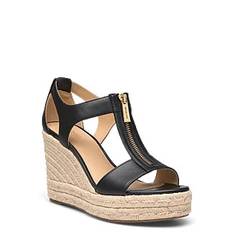Michael Kors BERKLEY MID WEDGE - Födelsedag - BLACK / black