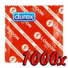 Durex London Rot 1000 pack - röd