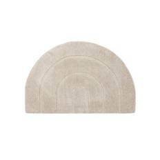 Curve beige - dörrmatta Halvmåne 60 x 90 cm - Beige (Halvmåne 60 x 90 cm)