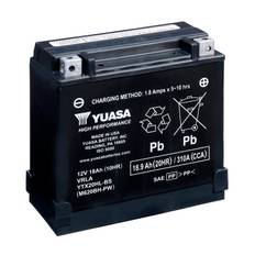 Yuasa YTX20HL-BS-PW 12V AGM Batteri til Motorcykel