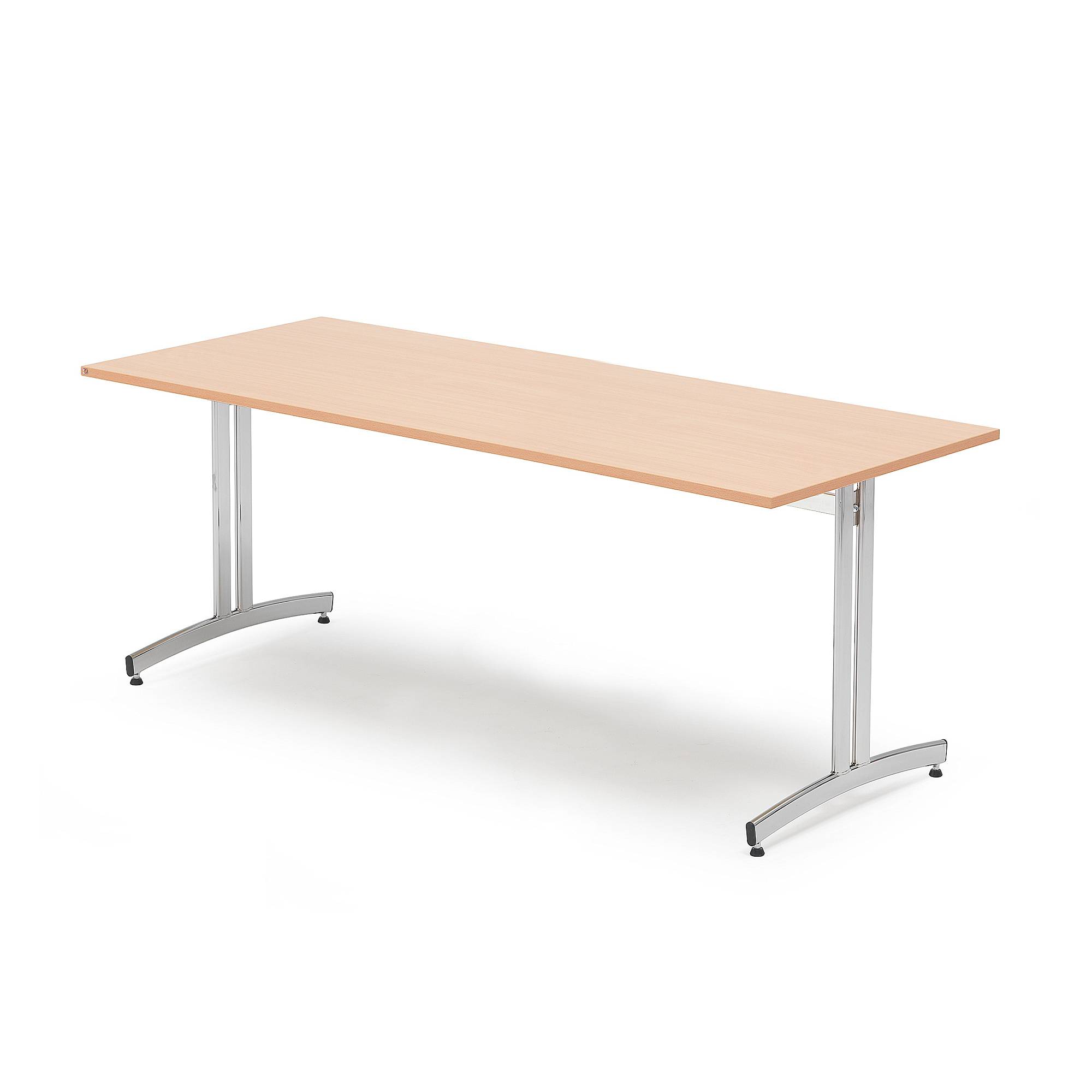 Bord SANNA, 1800x800x720 mm, krom/bok