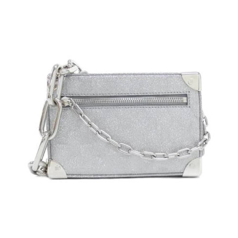 Louis Vuitton Vintage Pre-owned Damier Glitter Mini Soft Trunk Skuldertaske - Vintage - Dame - Grå - ONE SIZE - Uld