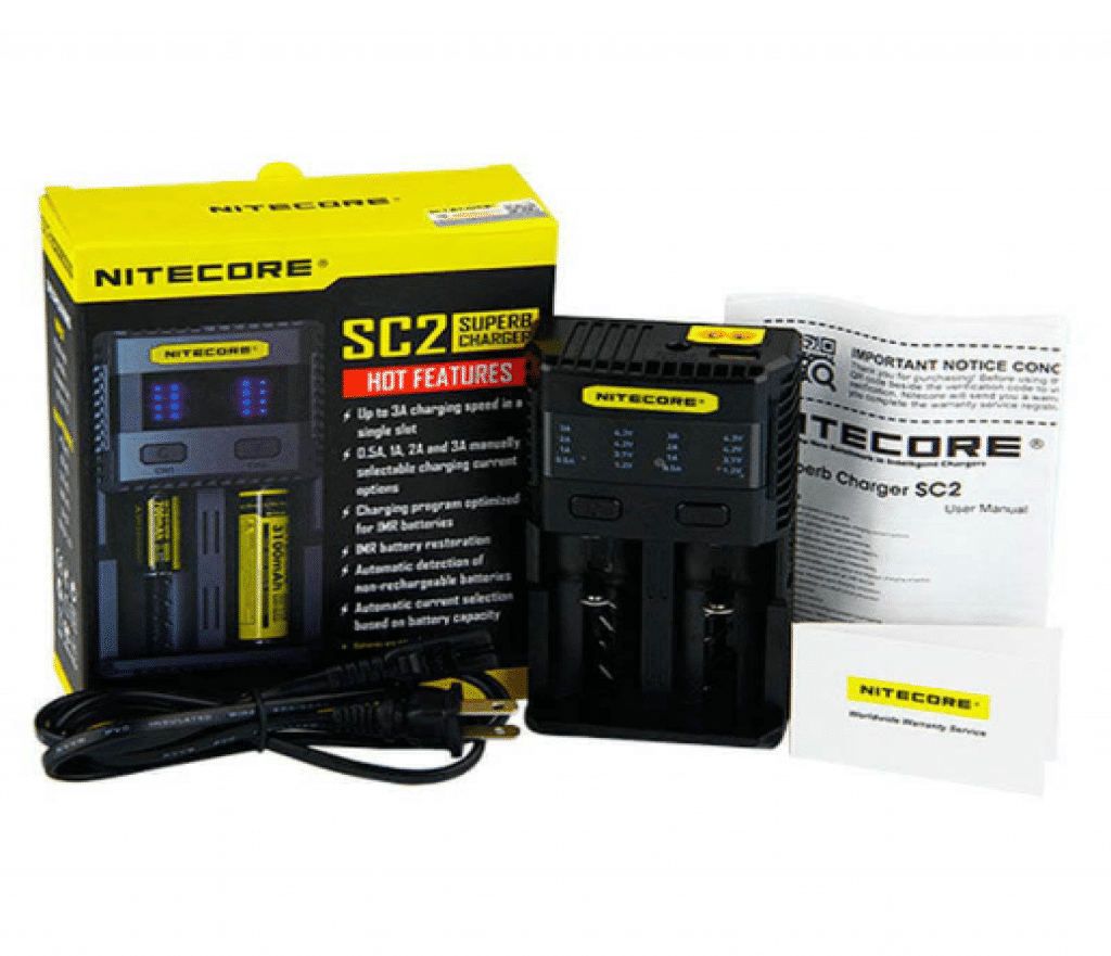 Nitecore SC2 Superb Oplader