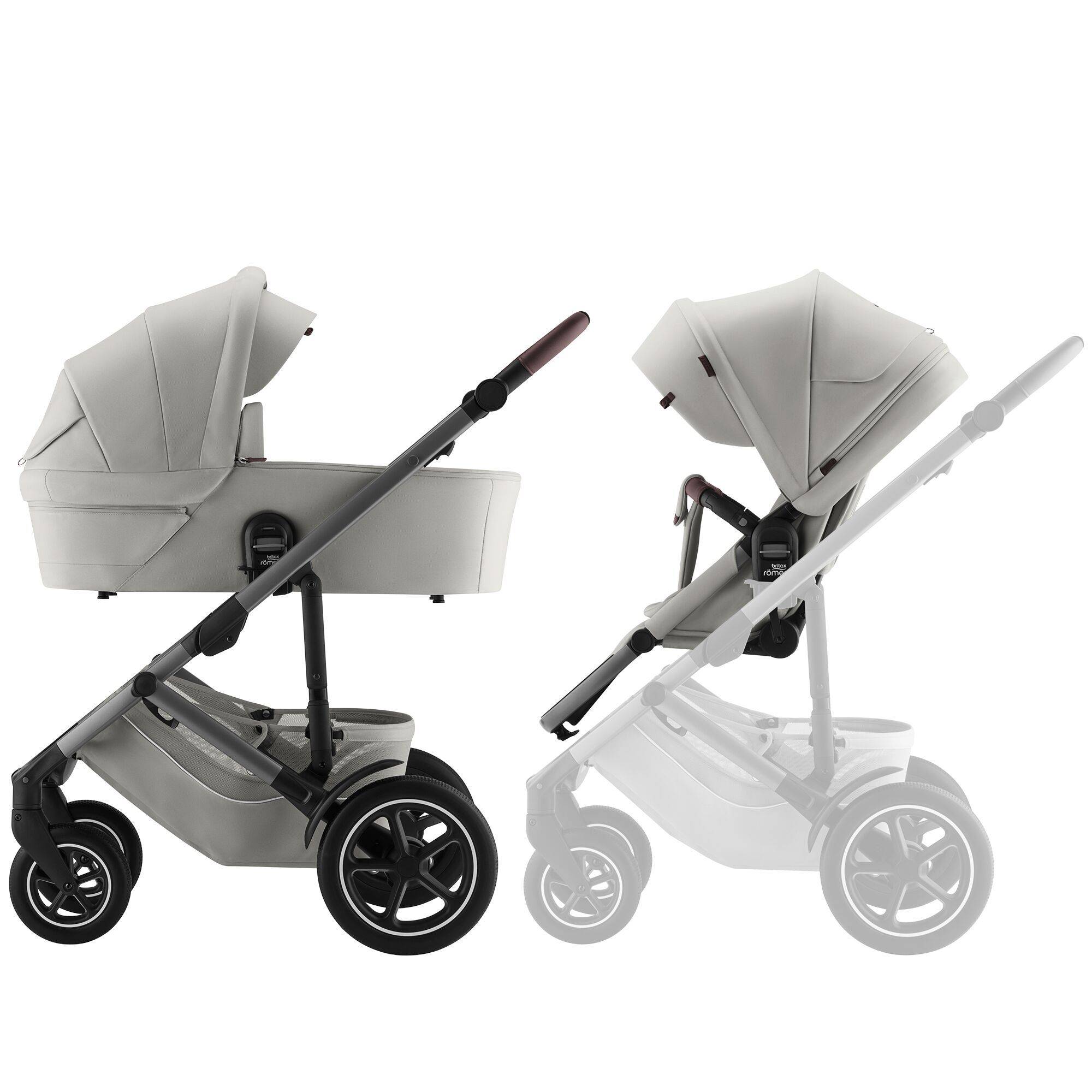 Britax Smile 5Z Duovagn Linen Grey