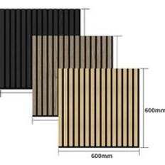Factory Price Eco-friendly Acoustic Slat Wood Wall Panel Polyester Acoustic Slat Panel Wood Pet