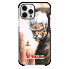 One Punch Man Silver Fang Phone Case For iPhone and Samsung Galaxy Devices - Silver Fang Attack Mode Illustration