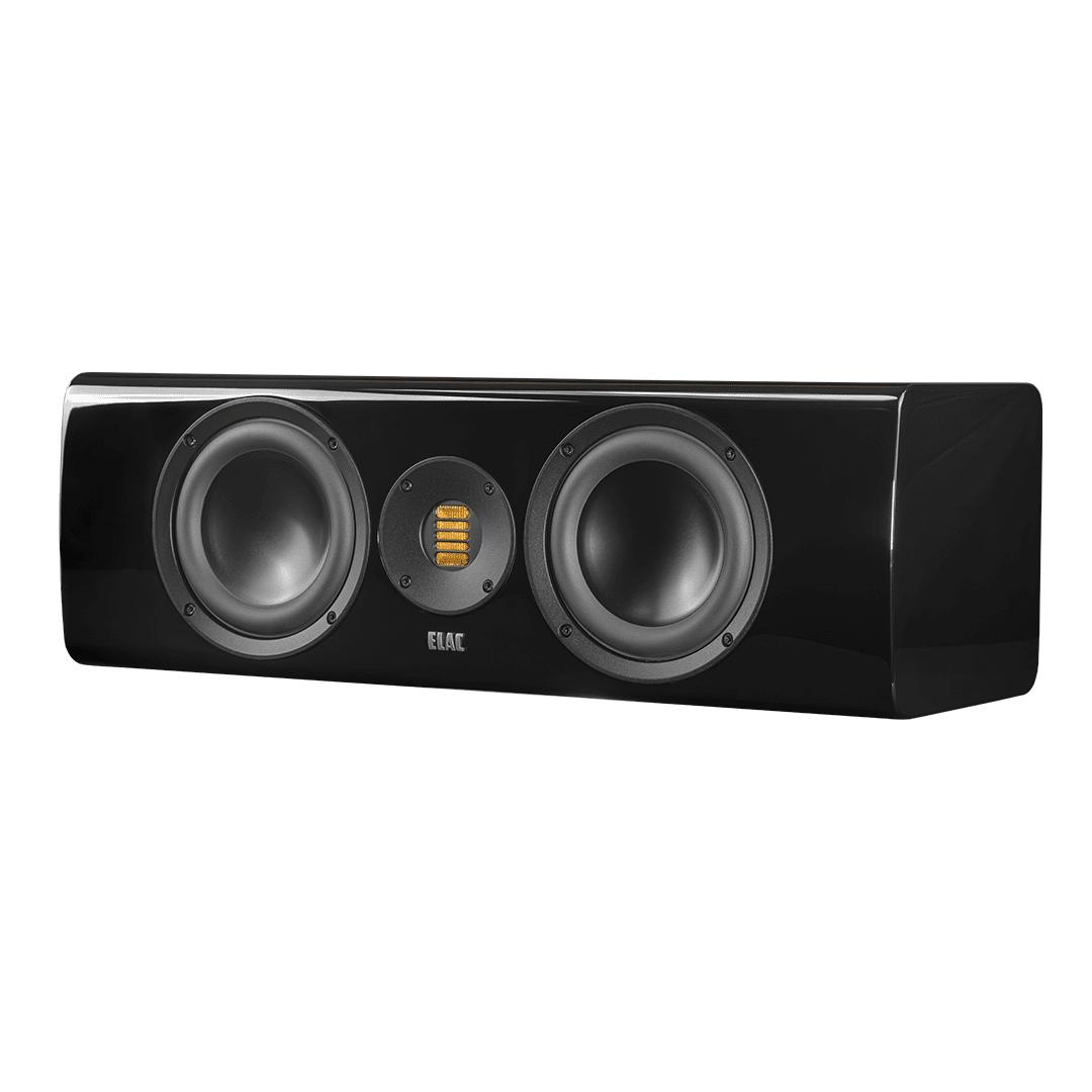 Elac Solano CC281.2 JET 6 - Svart pianolack - Centerhögtalare