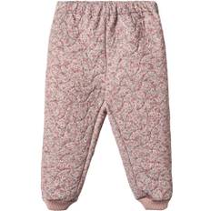 Wheat Termobukser Alex Str 74/9m - Soft Lavender Flowers Bukser Polyester hos Magasin