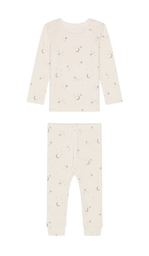 QUINCY MAE PYJAMA in Neutral. Größe 2-3Y. Also in 12-18M, 18-24M, 4-5Y.