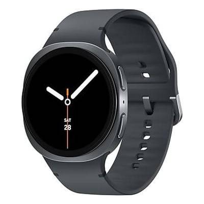 Galaxy Watch 8, 3.81 cm (1.5") AMOLED, 44 mm, 480 x 480 pixels, touchscreen, sølv, Wi-Fi, GPS (Satellite)