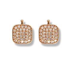 HEIDE HEINZENDORFF Einhängerpaar Pave Rechteck Rosegold