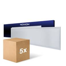 Fordelspakke 5x Noxion LED Panel Ecowhite V4.0 28W 3360lm CCT  |  300X1200 UGR<19