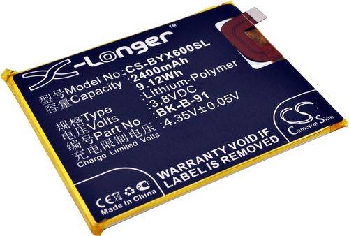 Batteri till Vivo X6 mfl