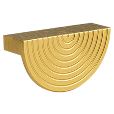 Aluminium Spiral Fingergreb i Guld