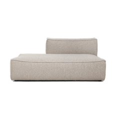 Catena Sofa Open End Left L300 Confetti Bouclé - Light Grey