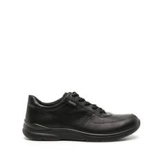 ECCO - Irving sneakers med logotyp - herr - kalvskinn/Tyg/gummi - 44 - Svart