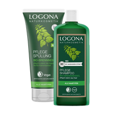 LOGONA Schampo & Balsam Brännässla - Set  - 1 set