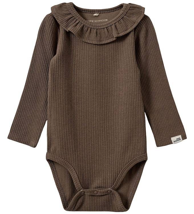 Sofie Schnoor Body l/ä - Rib - Bomull/Viskos - DicteKB - Varm S - Sofie Schnoor - 74 - Body L/Ä