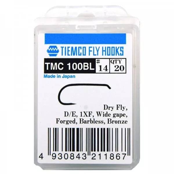 Tiemco TMC 100BL Dry Fly (Storlek: 18) (18)