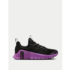 Nike Women's Free Metcon 6 Training Shoes - Black/Vivid Purple -  Size: UK 5
