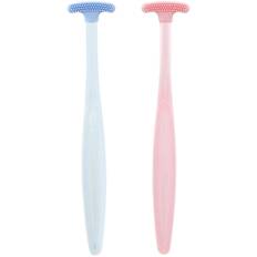 Dubbelh&amp;ouml;vdad tungskrapa - MundFrisk Tongue Cleaner R&amp;Ouml;D
