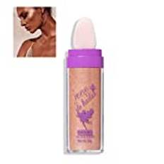 Polvo De Hadas Maquillaje, Glitter Highlighter Puder Smink Ljusare Ansikte, Kropp Hår Makeup Stick Fairy Highlight Puder, Body Shimmer Patting Powder Glitter (03#)